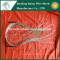 Inox Metal Woven Rope Mesh para sacos anti-roubo